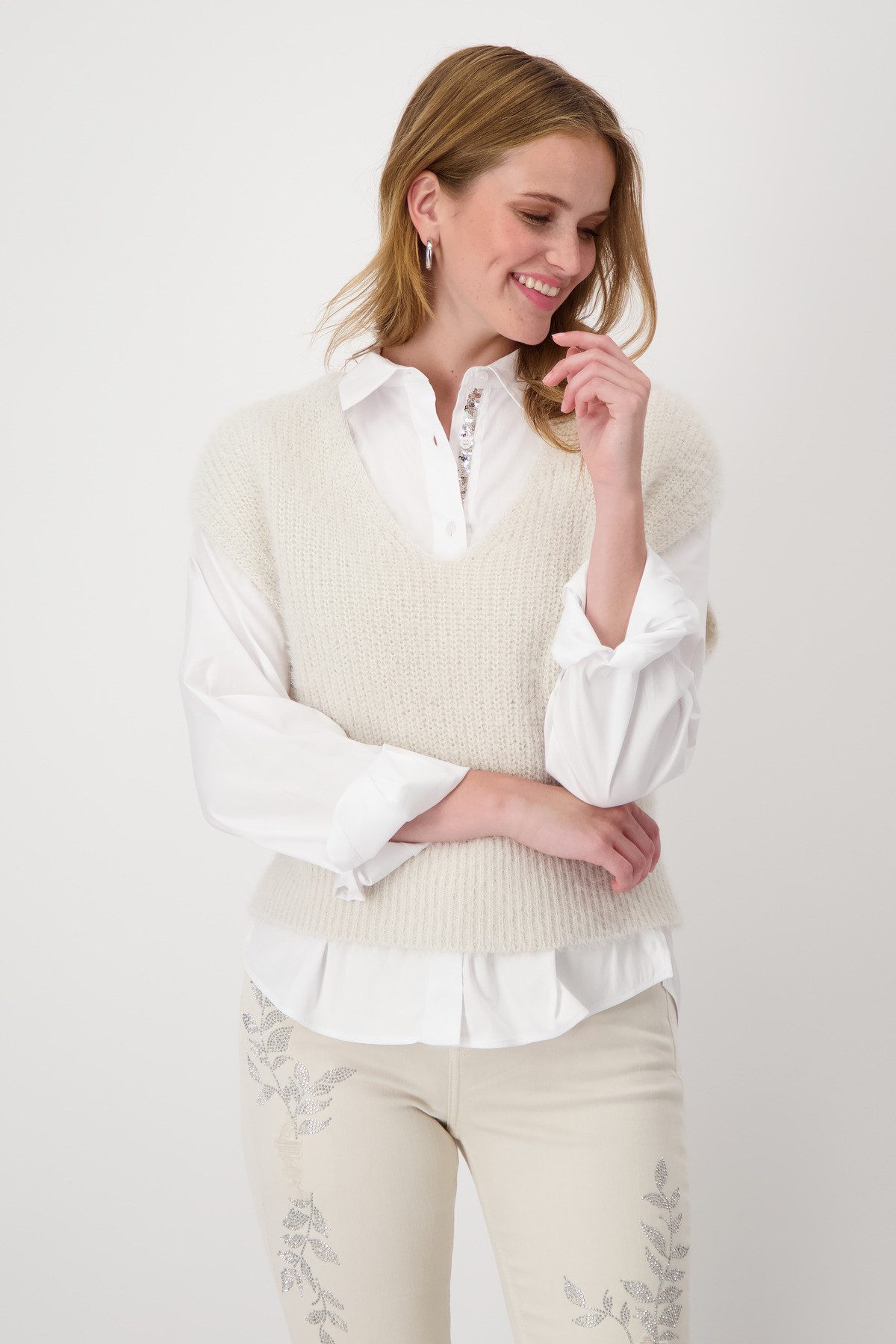 Monari Strickpullover Pullunder