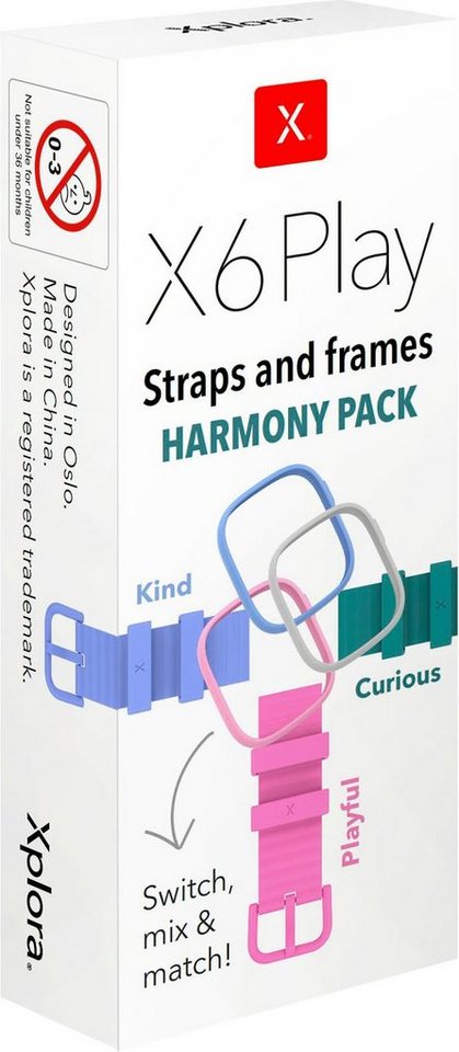 Xplora Smartwatch-Armband Harmony Pack, Dabei steht jede Farbe der neuen  Xplora-Farbpalette für eine eigene
