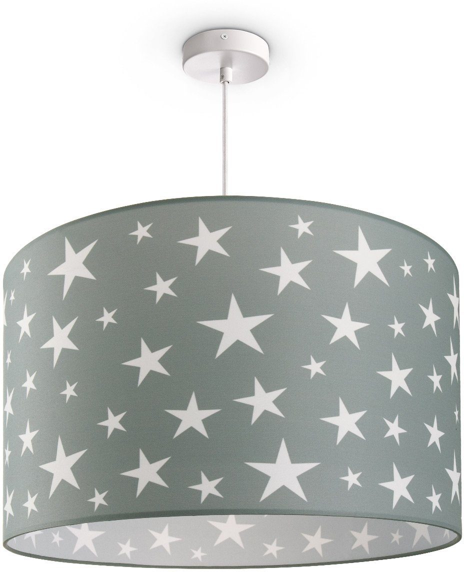 ohne 315, Sternenhimmel E27 Kinderzimmer Leuchtmittel, Home Motiv Capri Deckenlampe Kinderlampe Paco LED Pendelleuchte