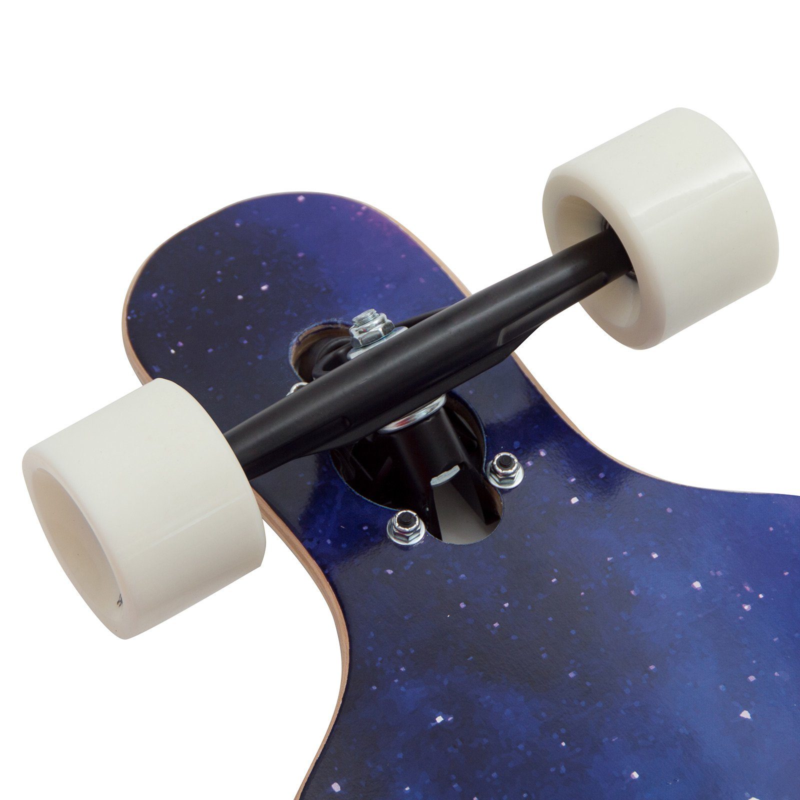 Apollo Longboard Twin Tip DT Longboard 40", aus Holz mehrlagig verleimt für Idealen Flex & Stabilität