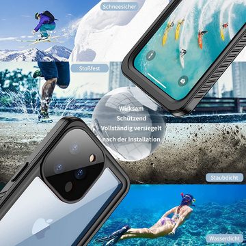 JOEAIS Handyhülle Smartphone-Hülle für iPhone 13/ iPhone 13 Pro Hülle Case Wasserdicht, Schutzhüllen für iphone 13/13 pro Stoßfest Case 360 Grad Schutzhülle