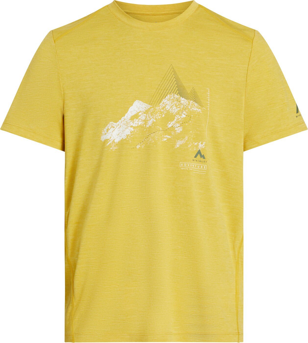 McKINLEY Funktionsshirt He.-T-Shirt Lele III M YELLOW DARK