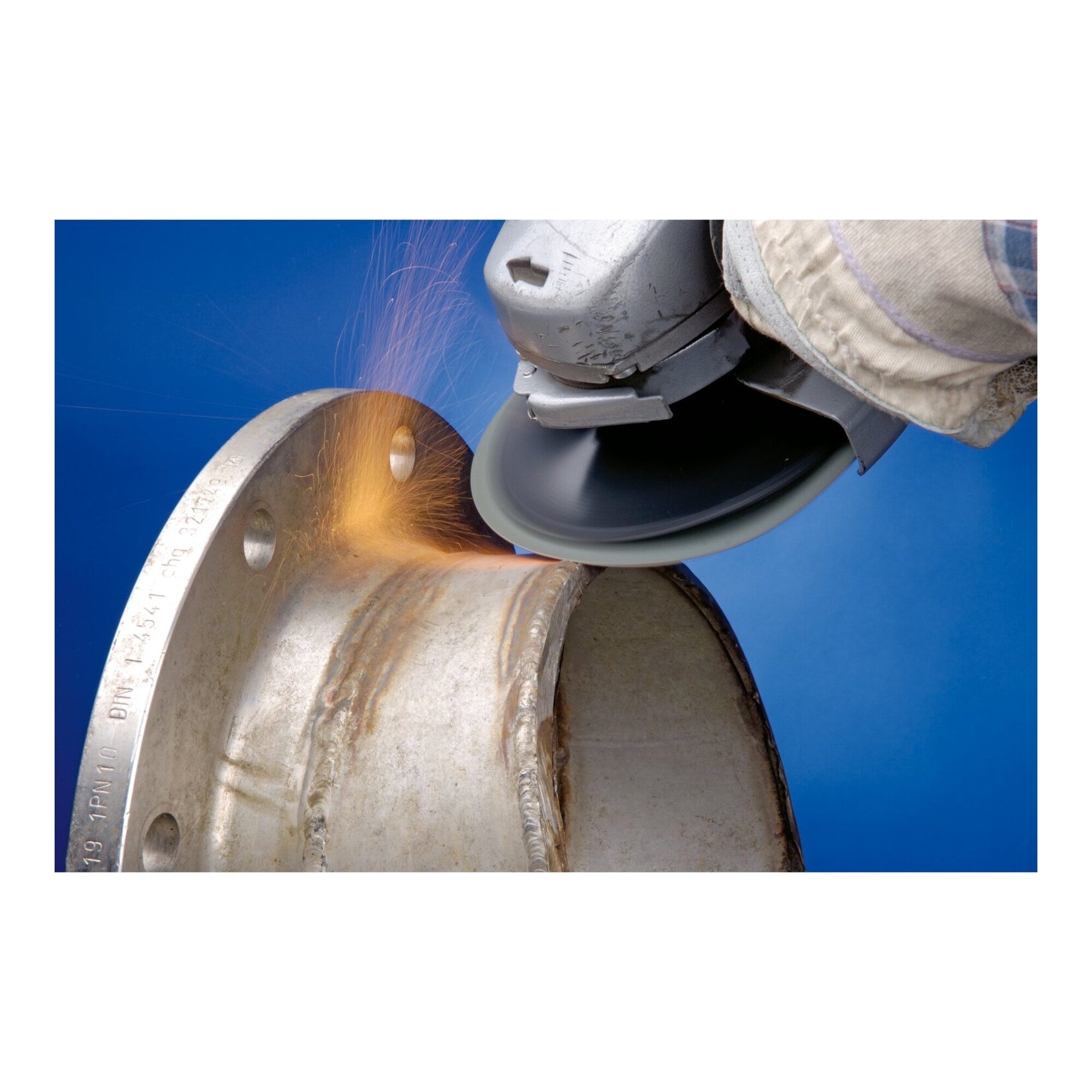Pferd Schleifscheibe PFERD TOOLS COMBICLICK Korund Fiberscheibe Ø 115 mm A-COOL150 für Edel