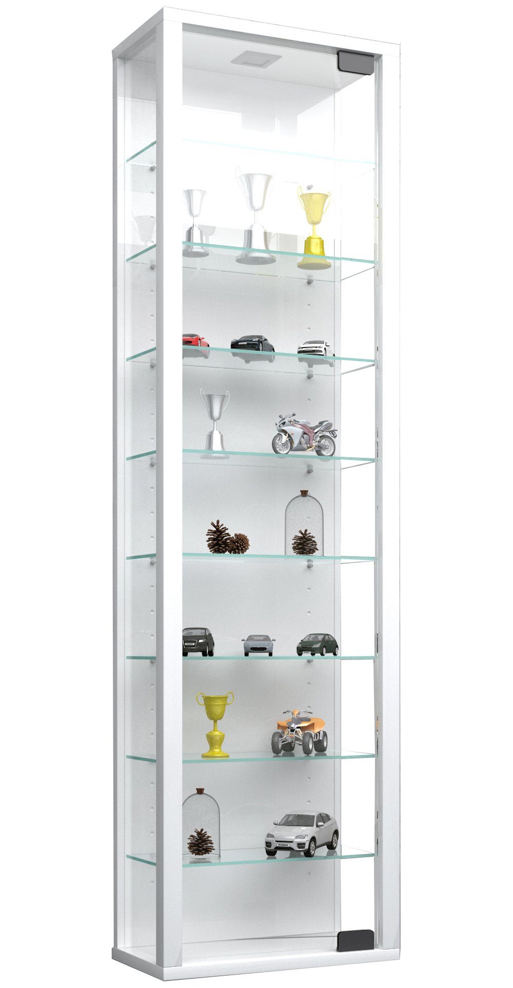 VCM Hängevitrine Wandvitrine Hängevitrine Glasvitrine Stano günstig online kaufen