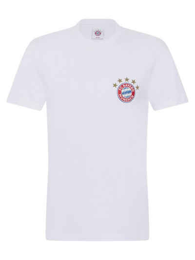 FC Bayern München T-Shirt 5 Sterne Small Logo (1-tlg)