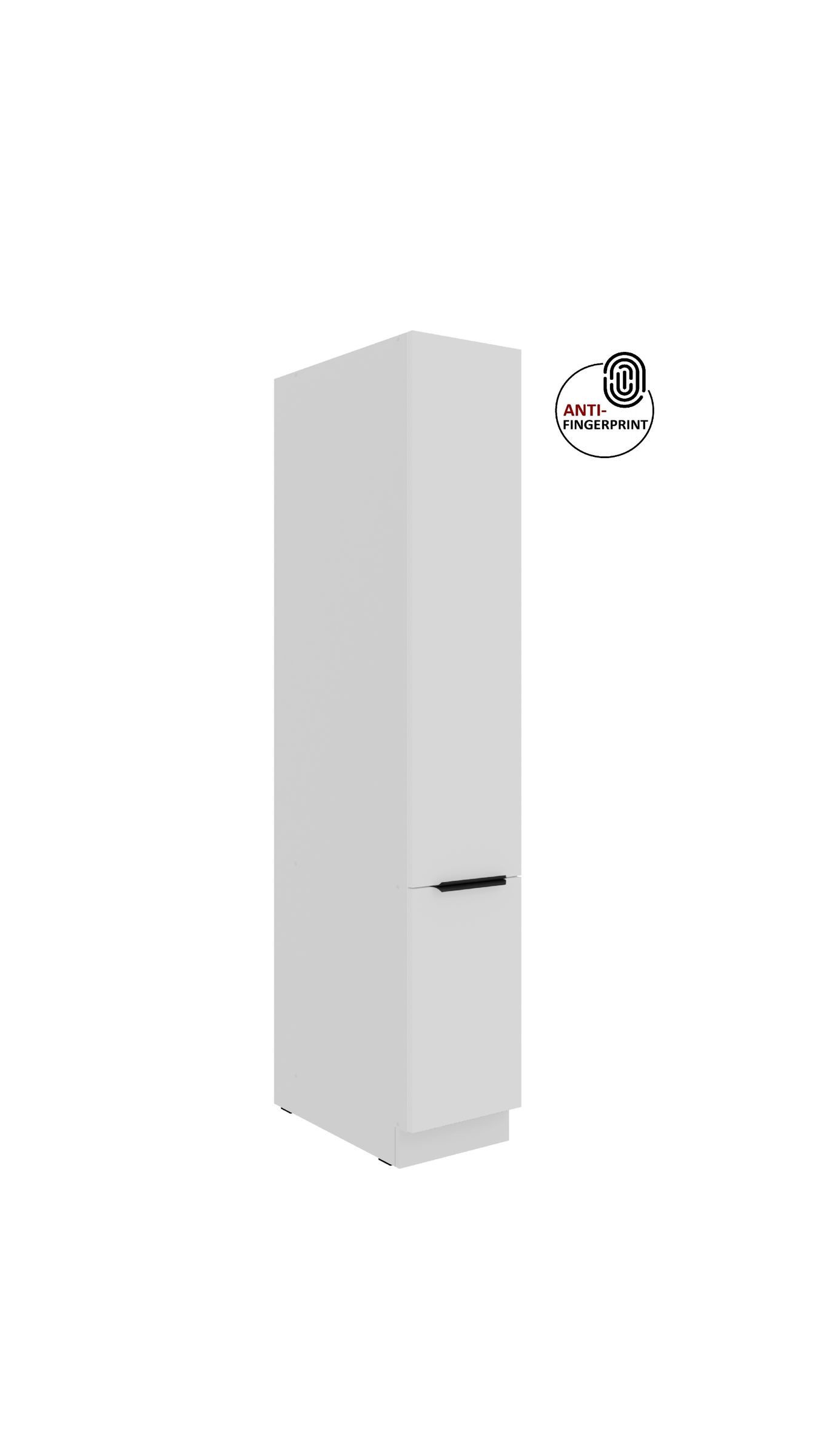 Küchen-Preisbombe Apothekerschrank 30 cm Küche ARIA Weiß Anti Fingerprint Küchenzeile Küchenblock