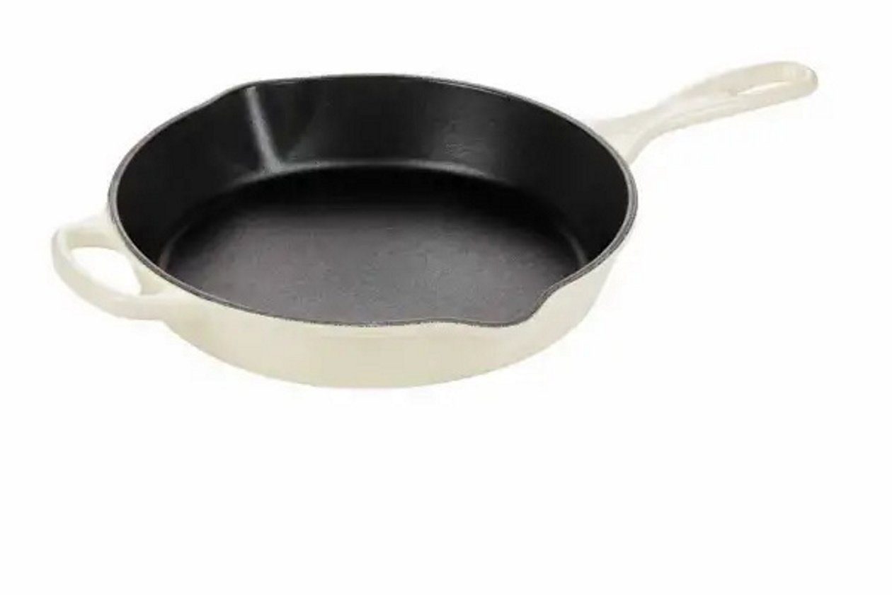 LE CREUSET Bratpfanne u. Servierpfanne hoch 26 cm, Gusseisen