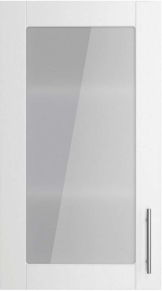 OPTIFIT Glashängeschrank Ahus Breite 50 cm, Maße (B/T/H): 50/34,9/89,6 cm