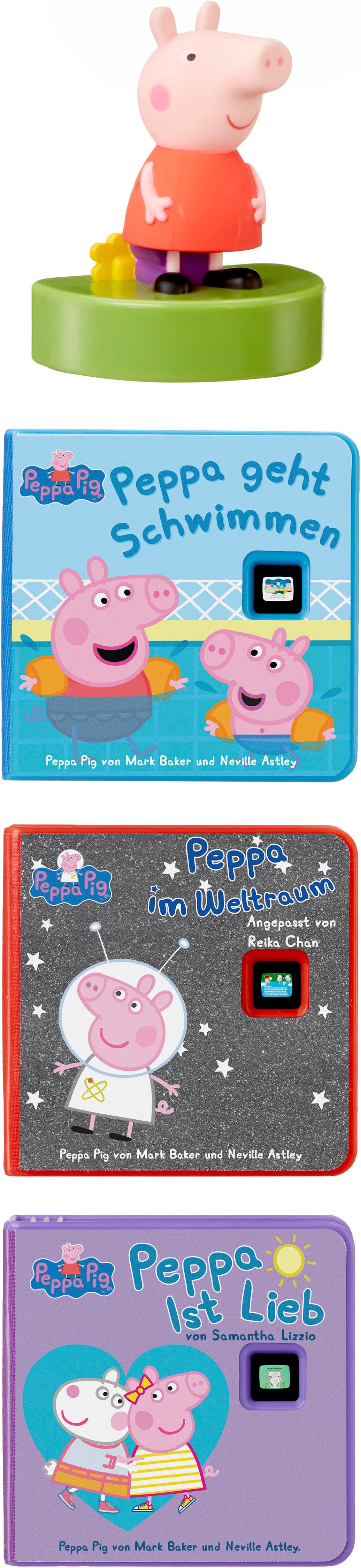 Little Tikes® Hörspielkassette Story Dream Machine, Peppa Wutz Freundschafts-Kollektion, (Set, 4-St), passend für Story Dream Machine