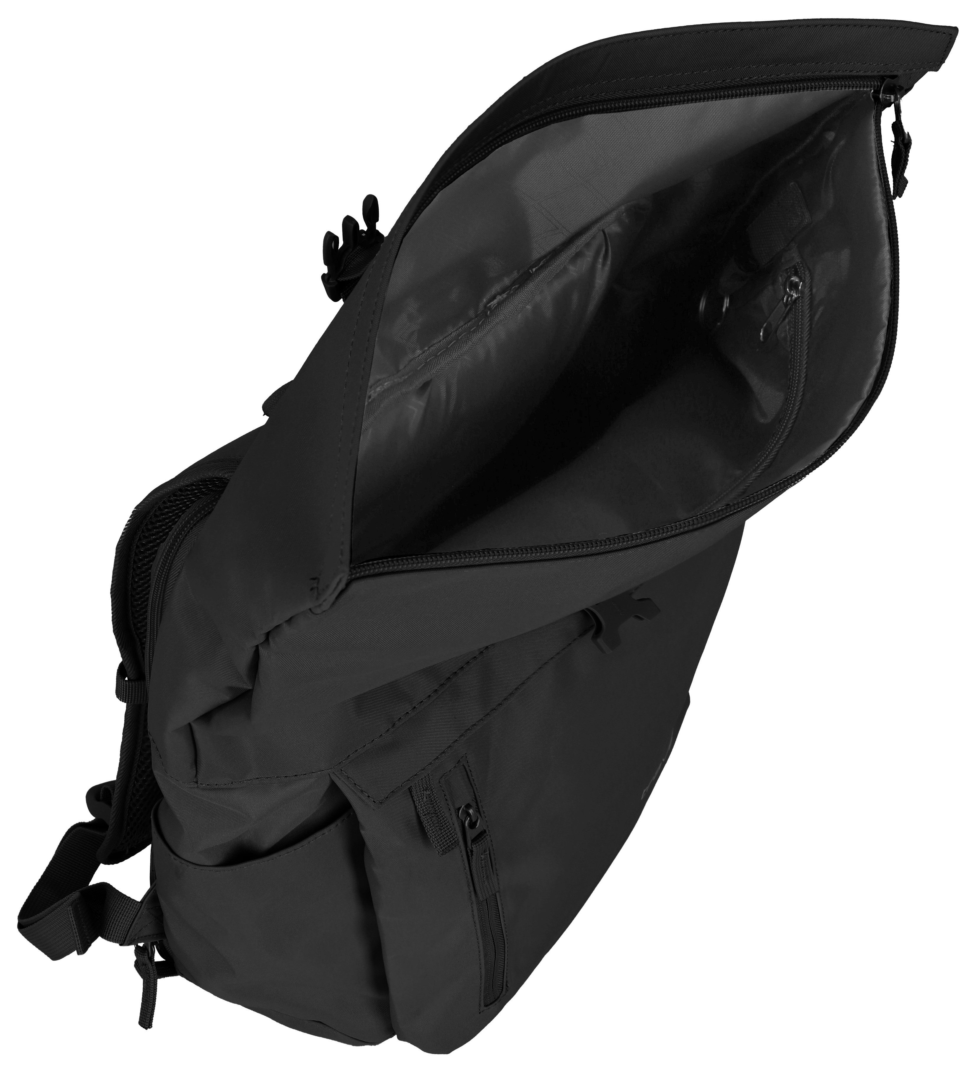 travelite Freizeitrucksack BASICS Rollup Rucksack, Arbeitsrucksack Sportrucksack Reiserucksack Schulrucksack