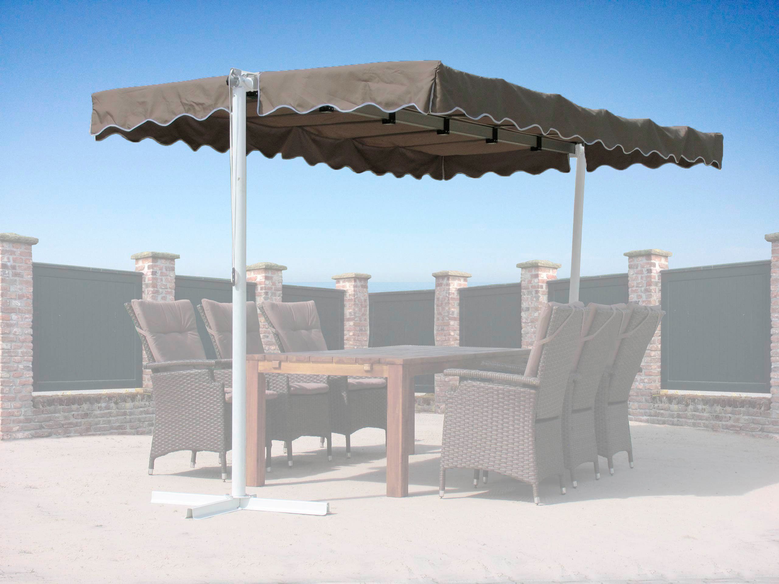 Quick Star Pavillon-Ersatzdach Dubai, für Terrassendach, 375x225 cm