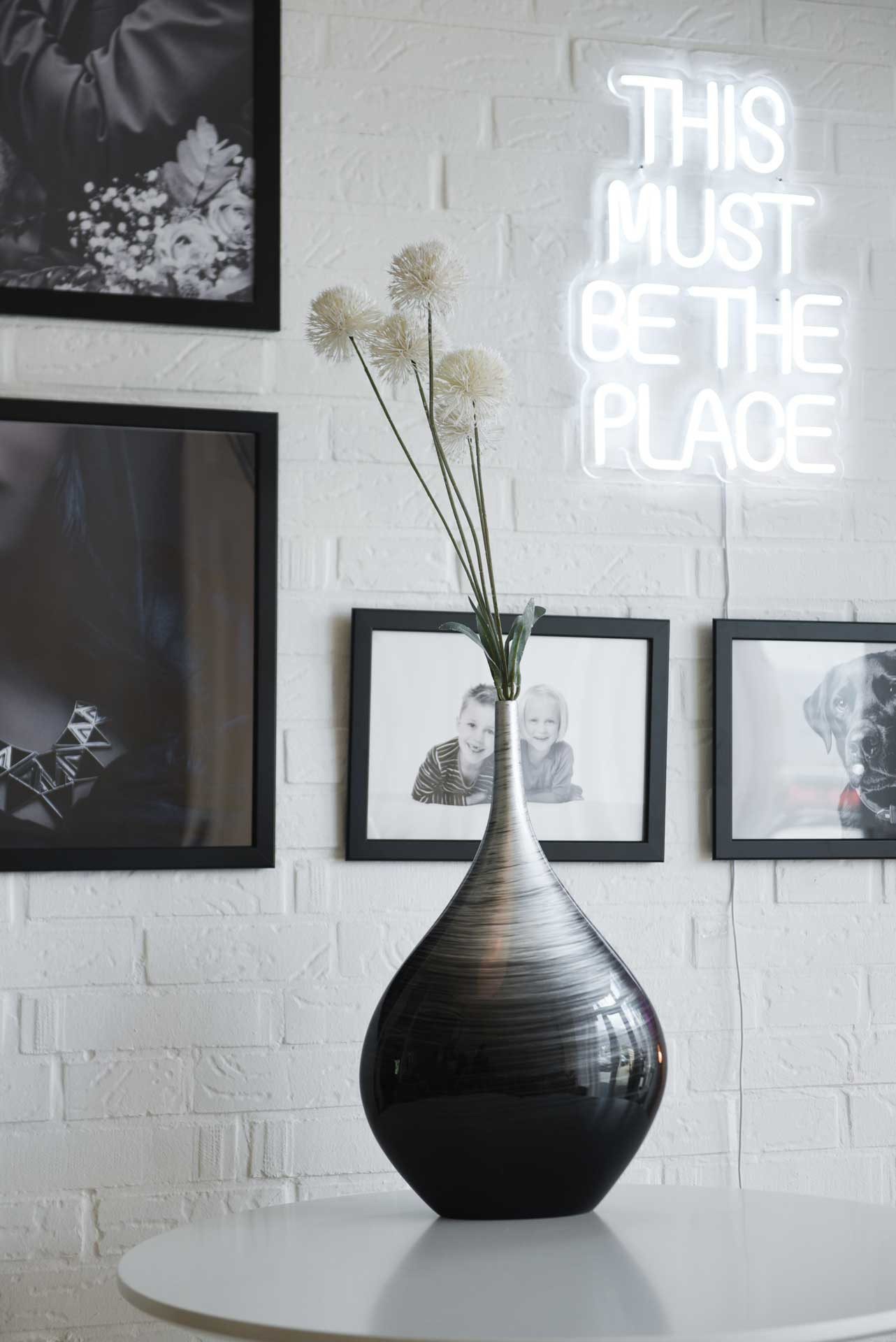 VIVANNO Bodenvase Fiberglas BELDADE Rund - günstig online kaufen