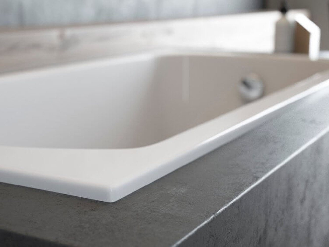 Thumbnail - KOLMAN Badewanne Rechteck Classic Slim 150x75, Ablaufgarnitur & Füße GRATIS