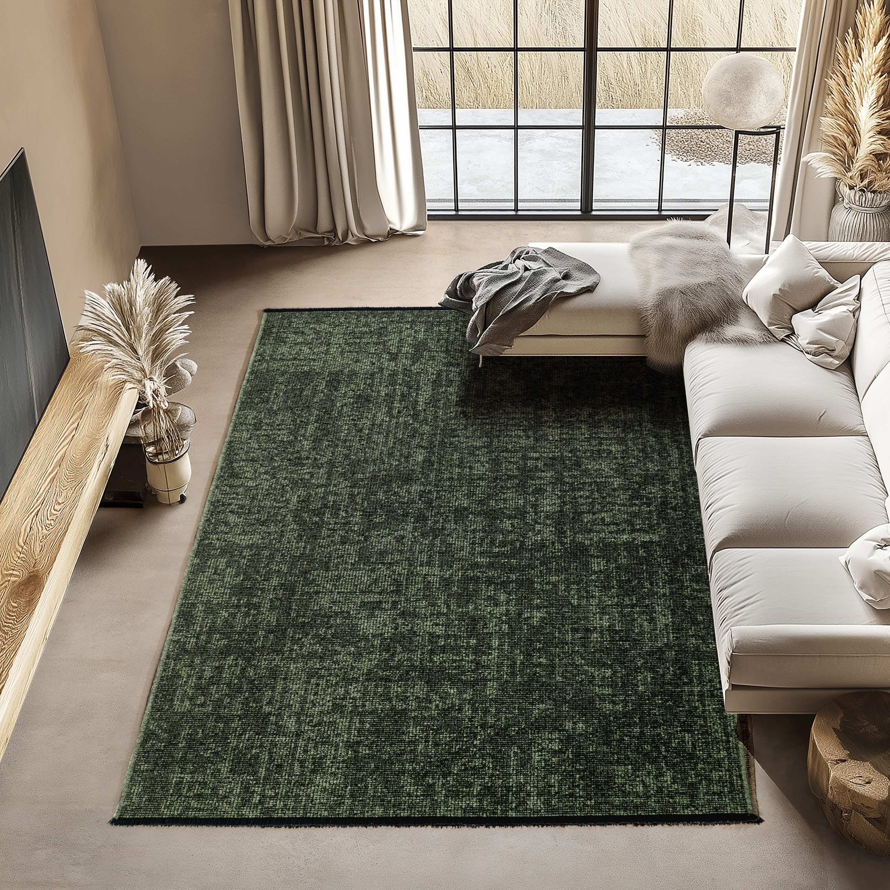 Carpettex Veloursteppich Boho Design, Rechteckig, Höhe: 7 mm, Baumwolle, Wa günstig online kaufen