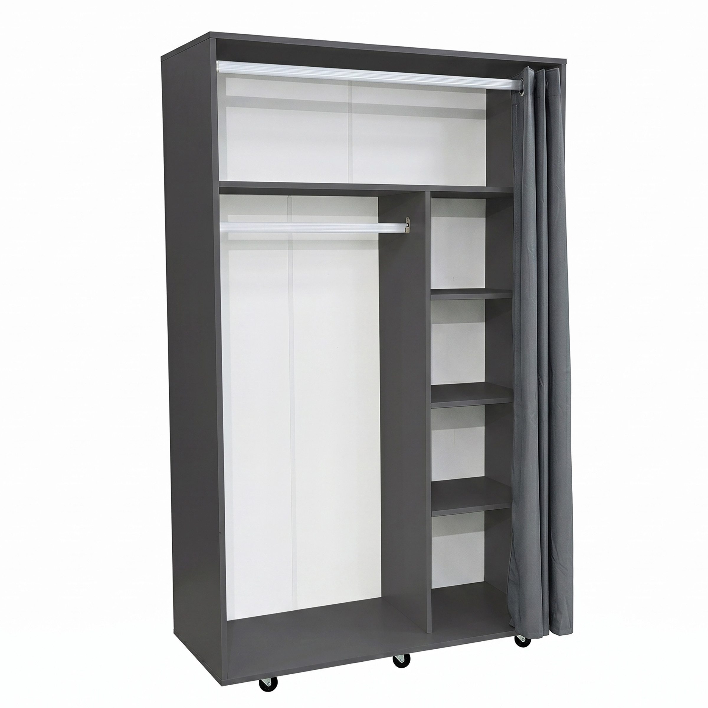 VCM Kleiderschrank Ostila 175x101x51cm