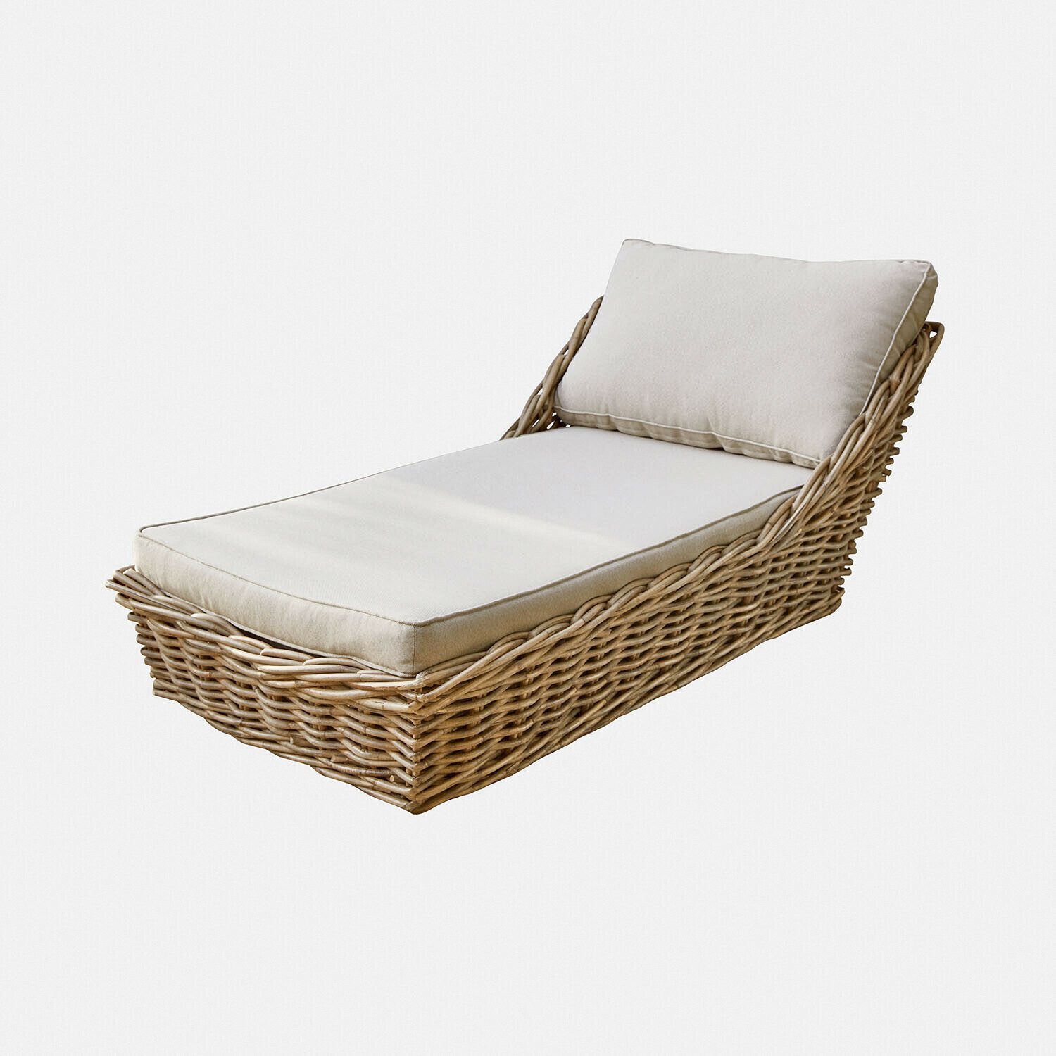 Mirabeau Lounger Varolinos weiß/braun