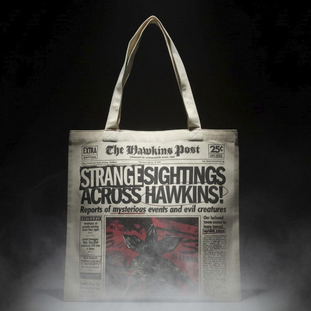 Stranger things Shopper Stranger Things Shopping Bag Tragetasche Stofftasche Einkaufstasche
