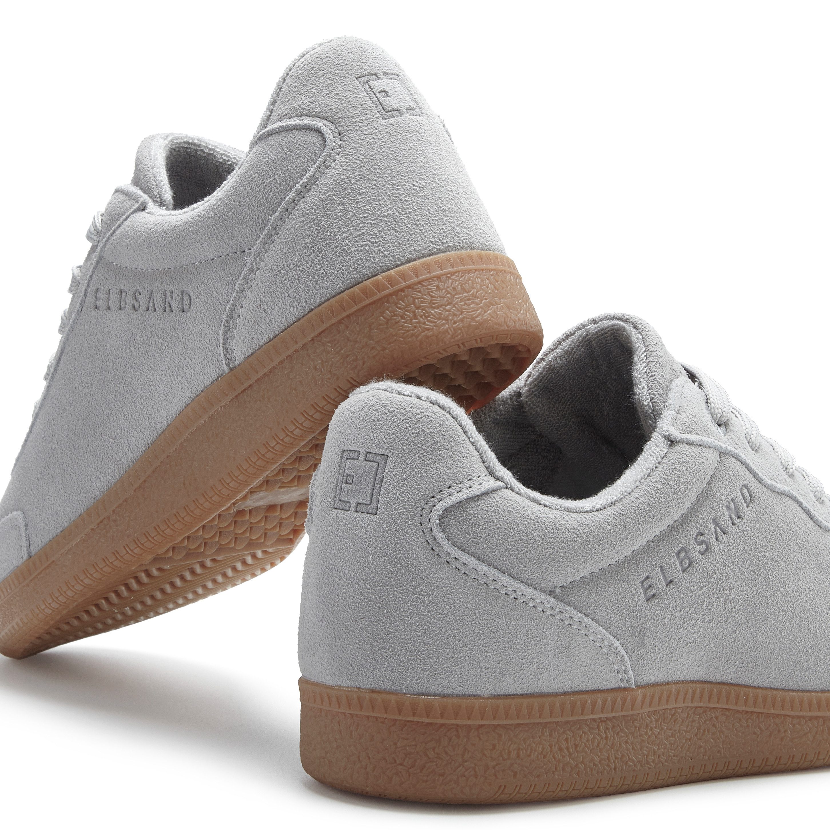 Elbsand Freizeitschuh, Schnürschuh, Turnschuh, Retro Sneaker, Lederschuh Sneaker Ledersneaker, Schnürhalbschuh aus Leder im modernen Retro Look