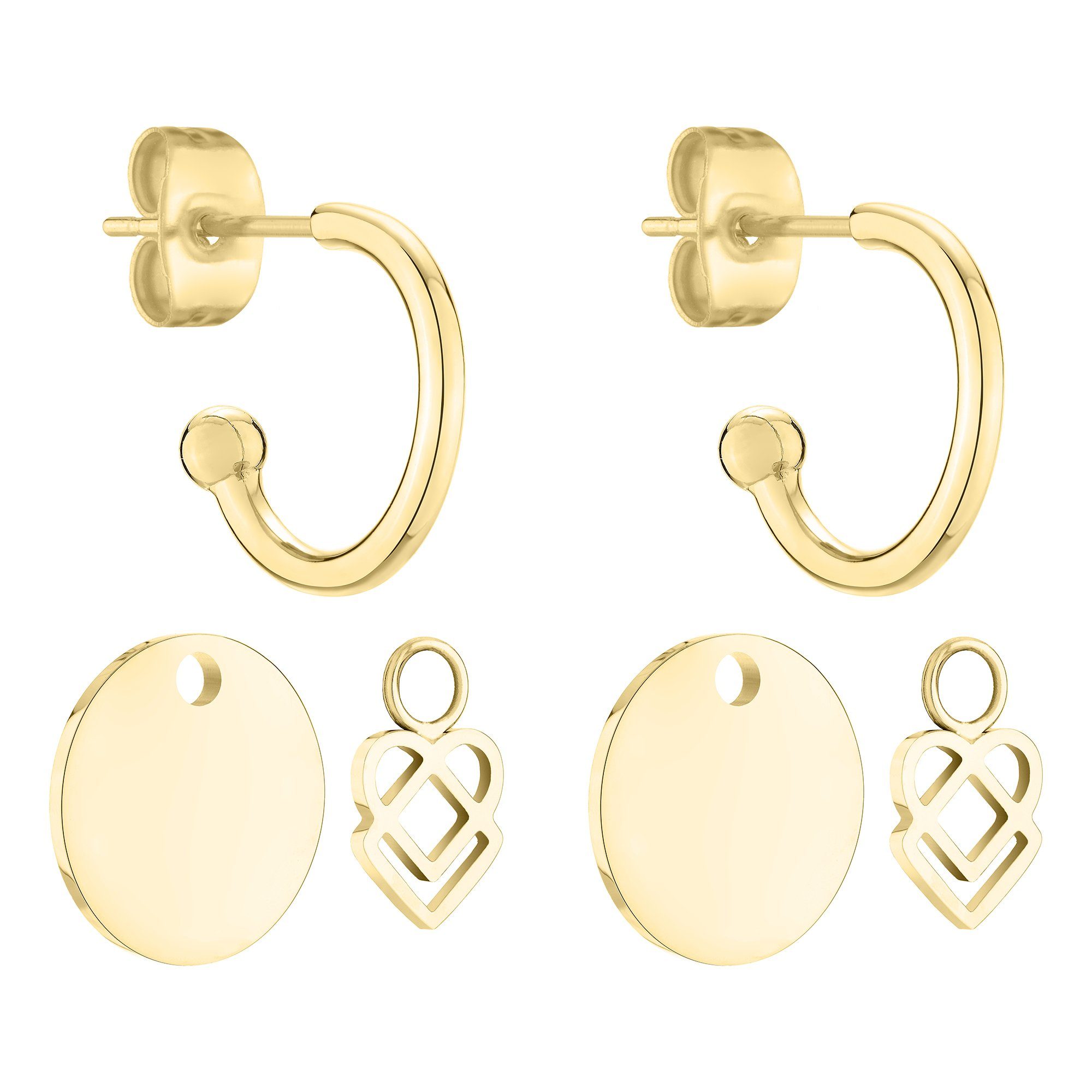 Liebeskind Berlin Paar Ohrstecker Keep Loving Edelstahl – Bild 2 von 3