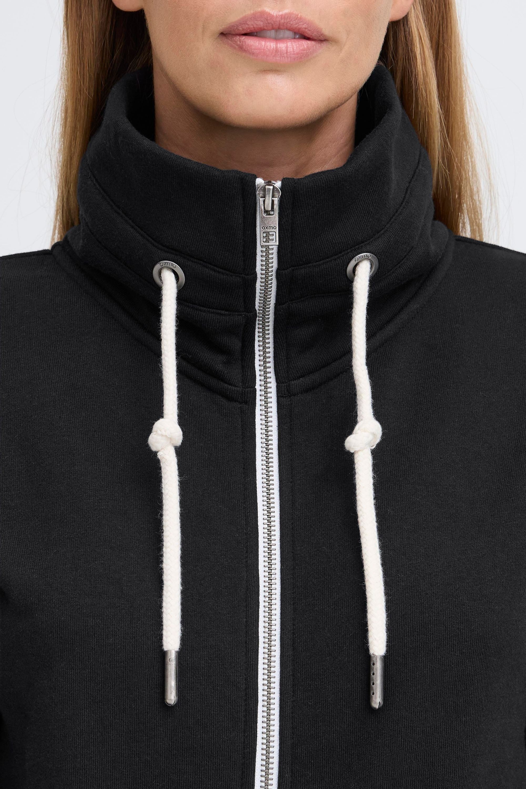 OXMO Sweatjacke OXBitta Modische Sweatjacke
