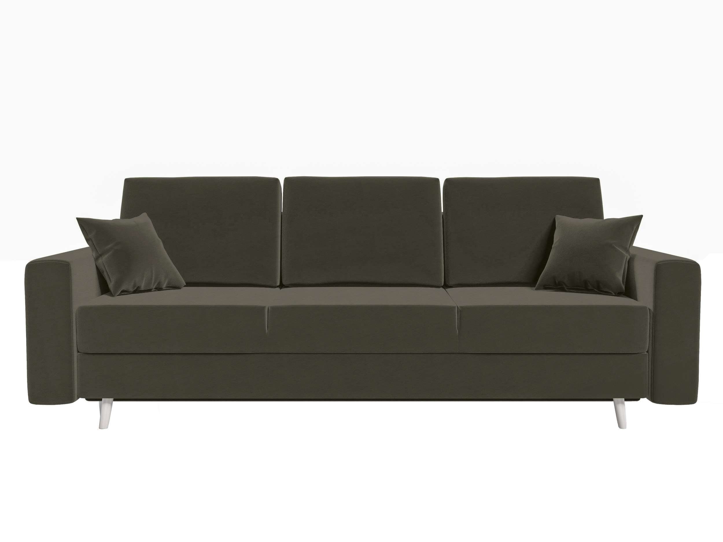 Carmen, Sitzkomfort, Sofa, Bettkasten, 3-Sitzer mit Modern Stylefy mit Bettfunktion, Design Schlafsofa,