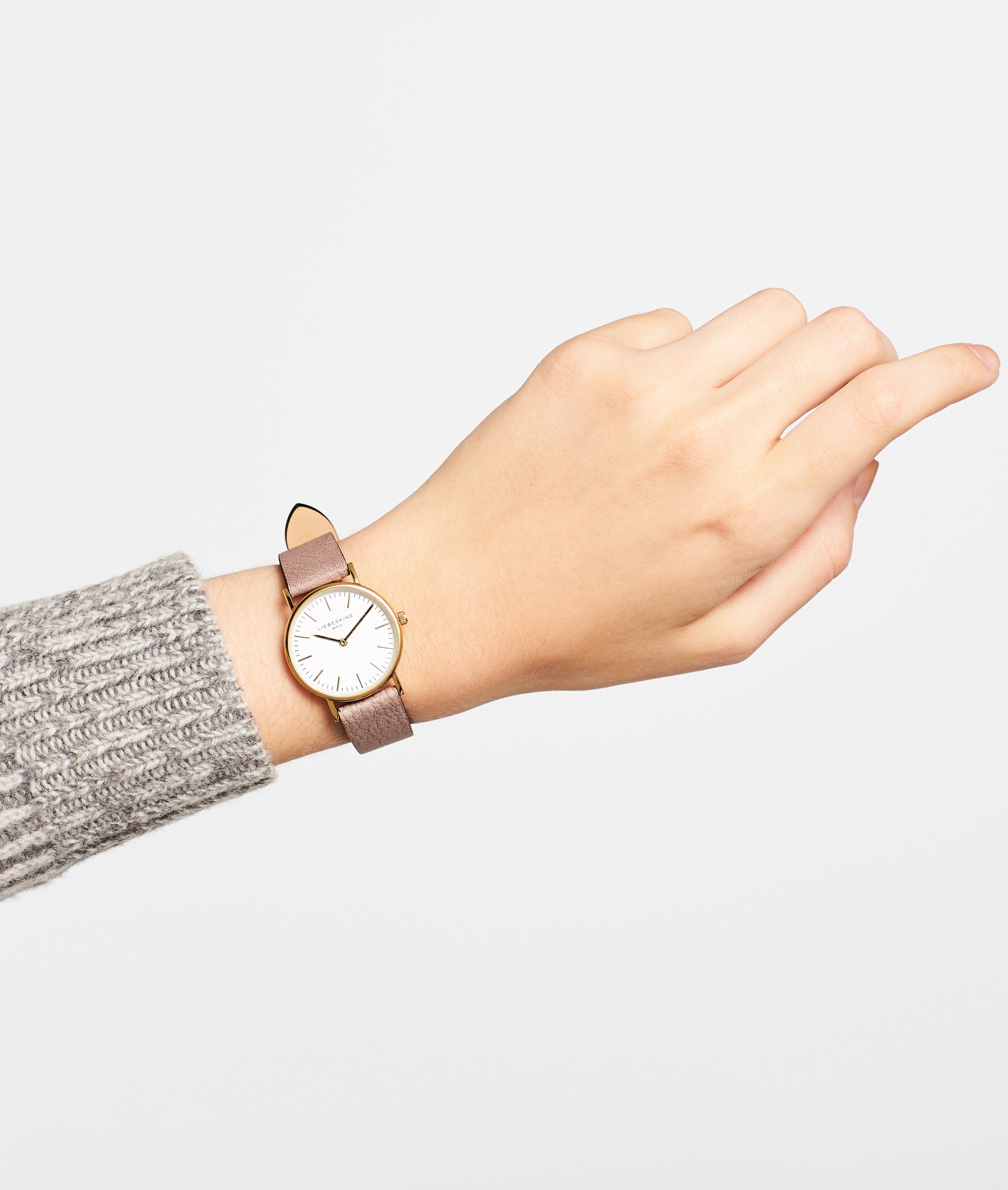 Liebeskind Berlin Quarzuhr The Vintage Must-Have Echtleder