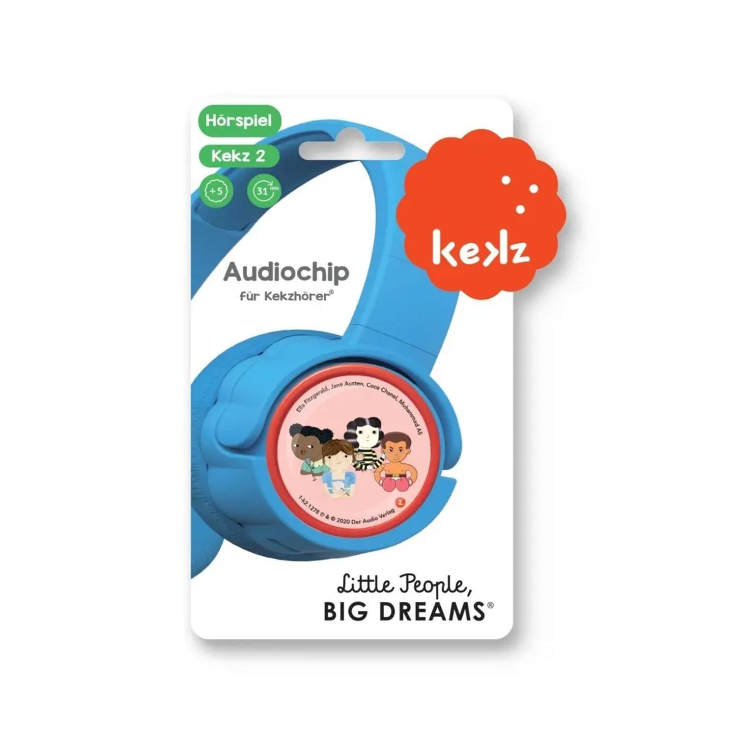 Kekz Hörspiel Little People, Big Dreams,1 Audio-Chip