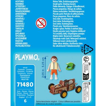 Playmobil® Konstruktionsspielsteine specialPLUS Kind mit Kart