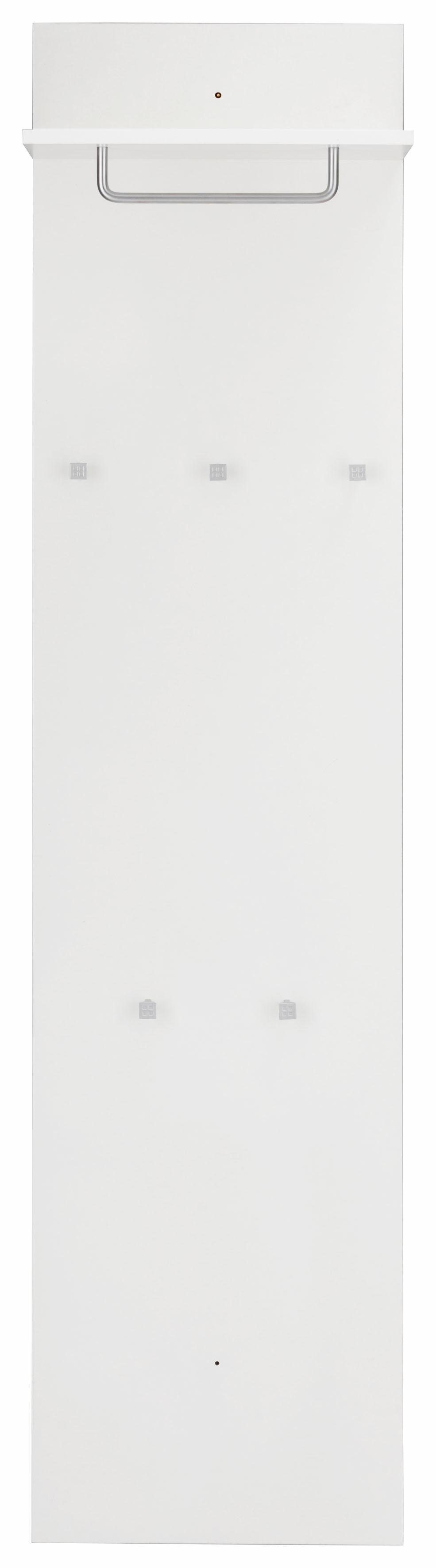 borchardt Möbel Garderobenpaneel Oliva, Höhe 160 cm weiß matt