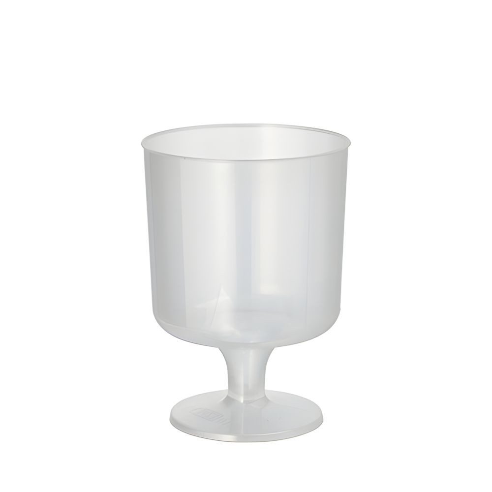 PAPSTAR Mehrwegbecher 10 x Mehrweg-Stiel-Gläser Rotwein PP 0,2 l Ø 7,2 cm 10 cm einteilig, PP