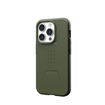 UAG Handyhülle Civilian MagSafe - iPhone 15 Pro Hülle, [MagSafe optimiert, Fallschutz nach Militärstandard]
