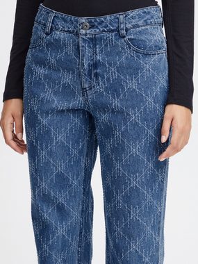 Ichi Regular-fit-Jeans ASKI (1-tlg) Plain/ohne Details