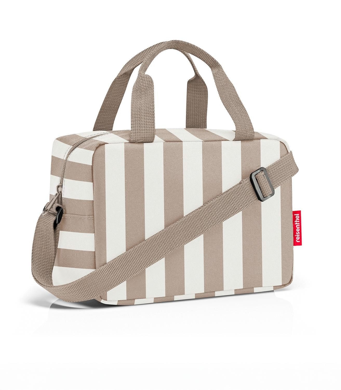 REISENTHEL® Kühltasche COOLERBAG TO-GO, Braun, Weiß, Polyester, 3 l, Thermobeschichtung, Wasserabweisend