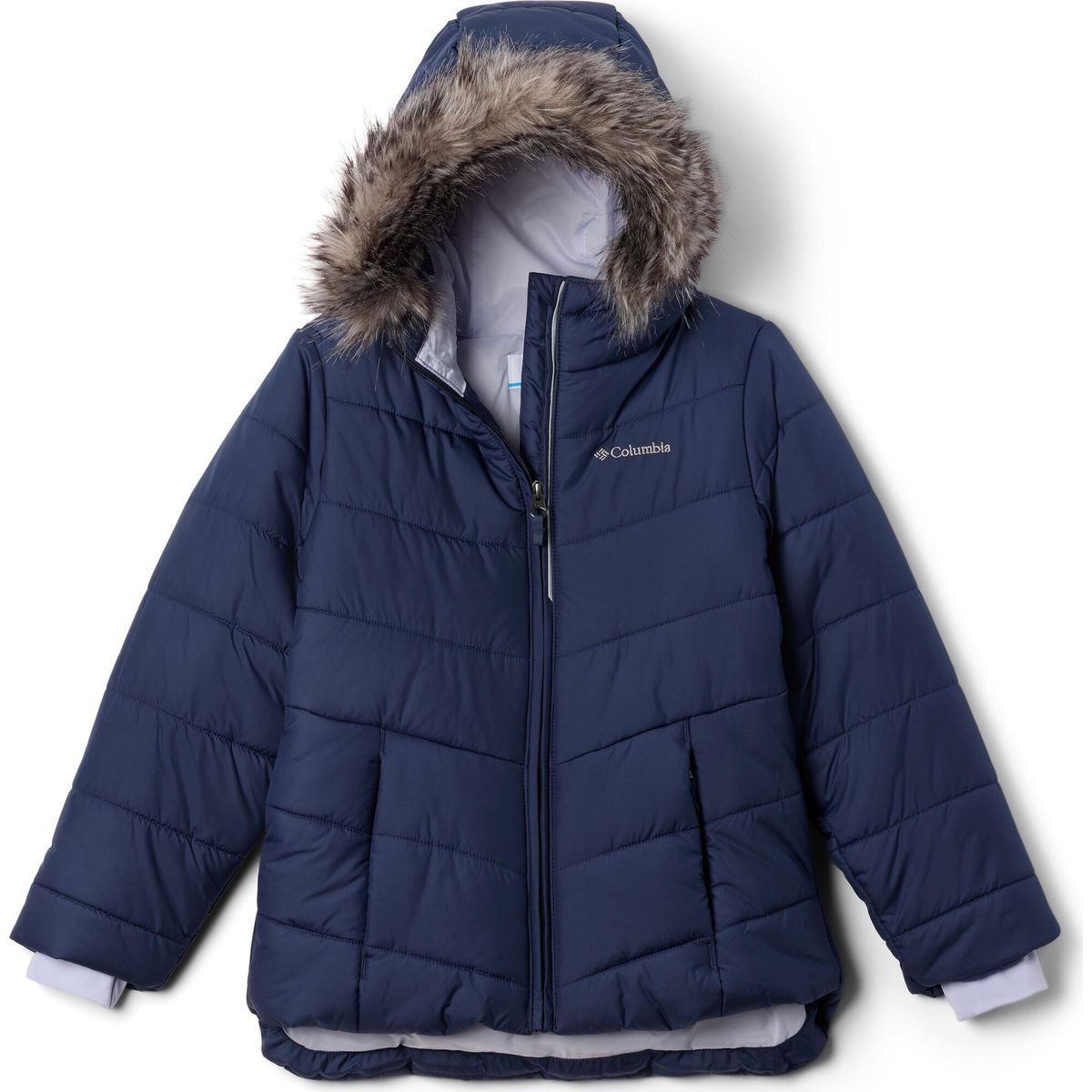 Columbia Steppjacke Katelyn Crest III Hooded Jacket Wasserabweisende Mädchenjacke mit 240 g Isolierung, verstellbarer