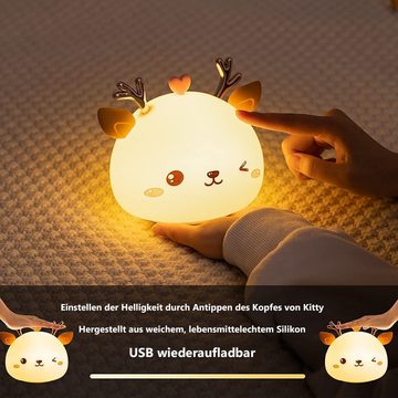 GelldG LED Nachtlicht Nachtlicht Kinder Baby, LED Nachttischlampe Babyzimmer