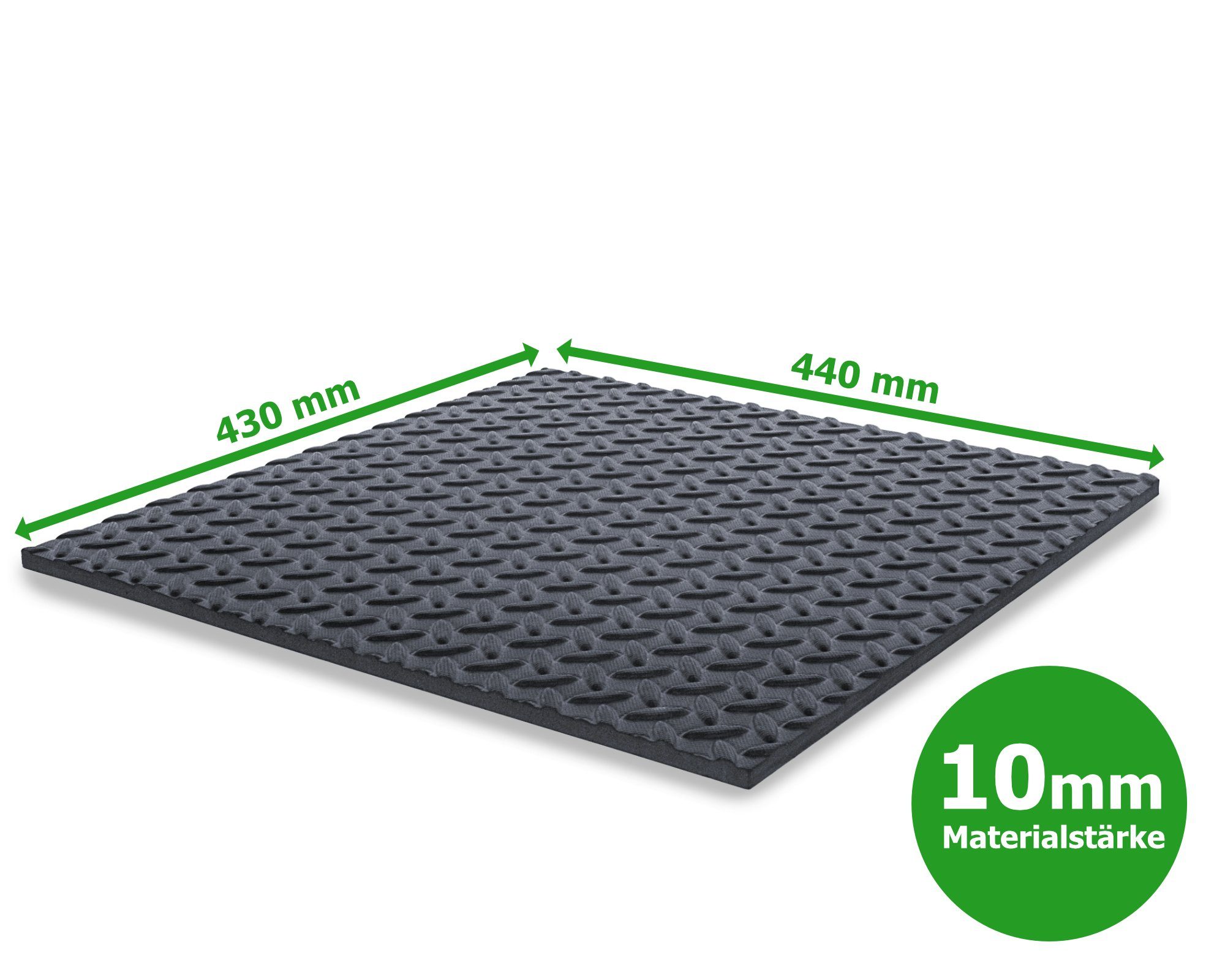 etm Vinylboden Sicherheitsmatte PVC-Granulat-Körner, 15 Größen,  Antirutschmatte, gegen Glätte, Wetterfest & hoch strapazierbar