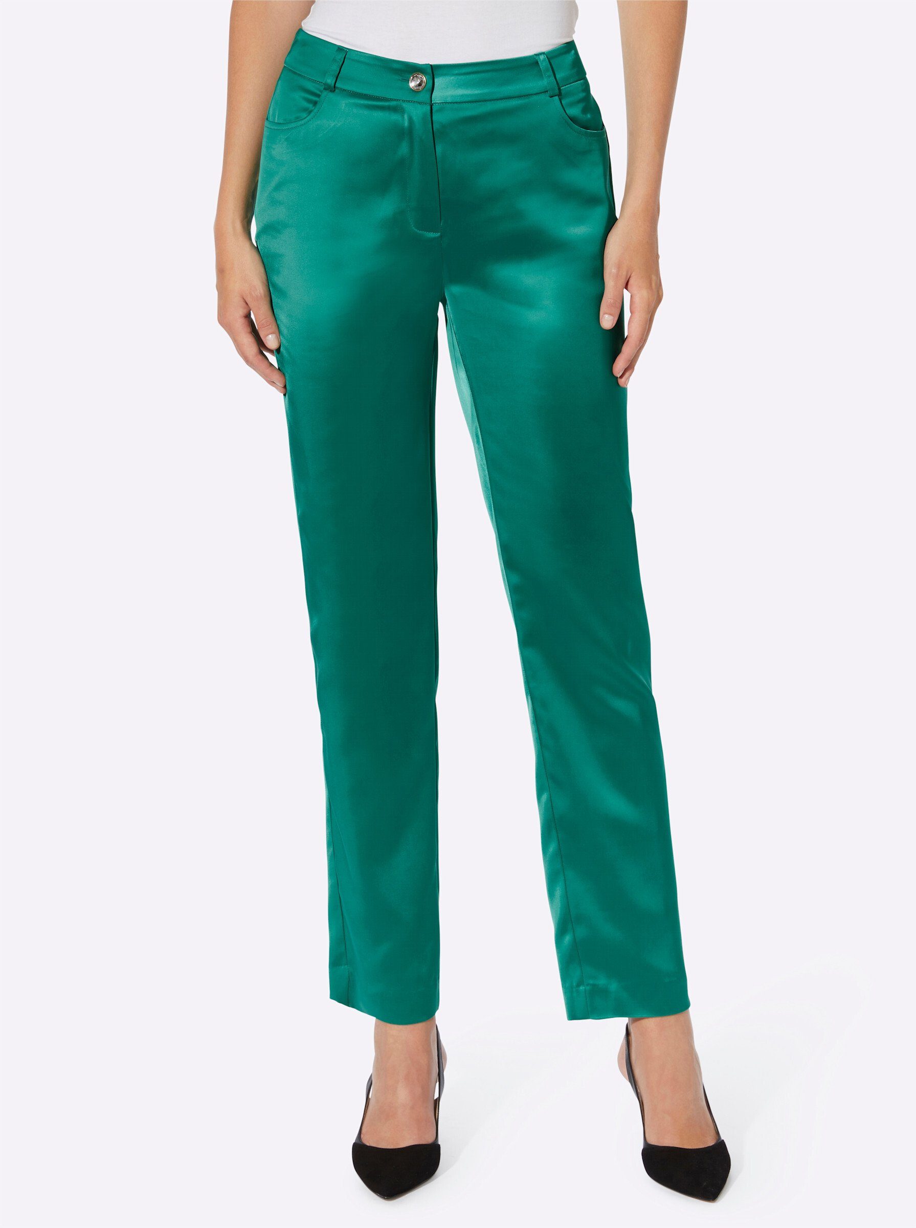 heine Jerseyhose Hose Innenbeinlänge ca. 71 günstig online kaufen