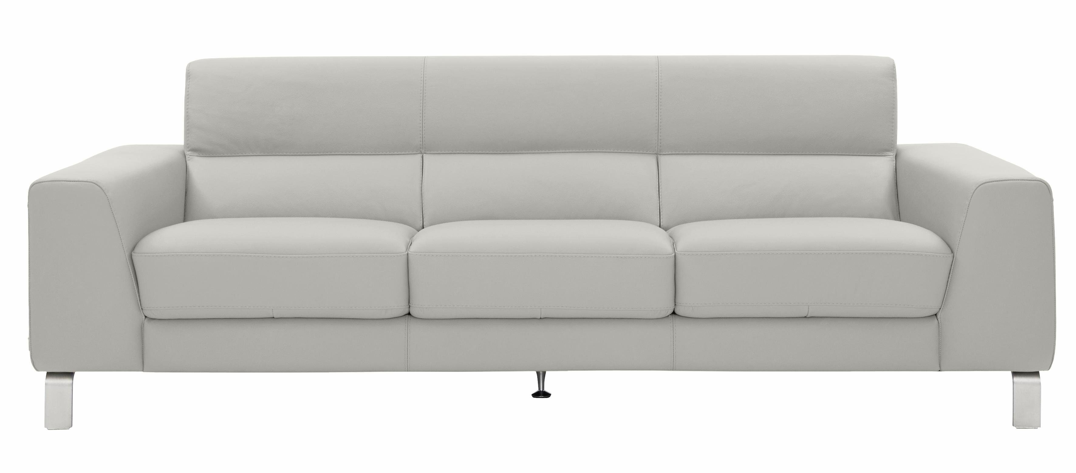 CALIA ITALIA 3-Sitzer Simon, toller Sitzkomfort, italienisches Designsofa, in zwei Lederqualitäten