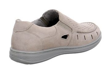 Jomos Slipper Komfortschuh, Slipper mit luftdurchlässiger Perforation, G-Weite