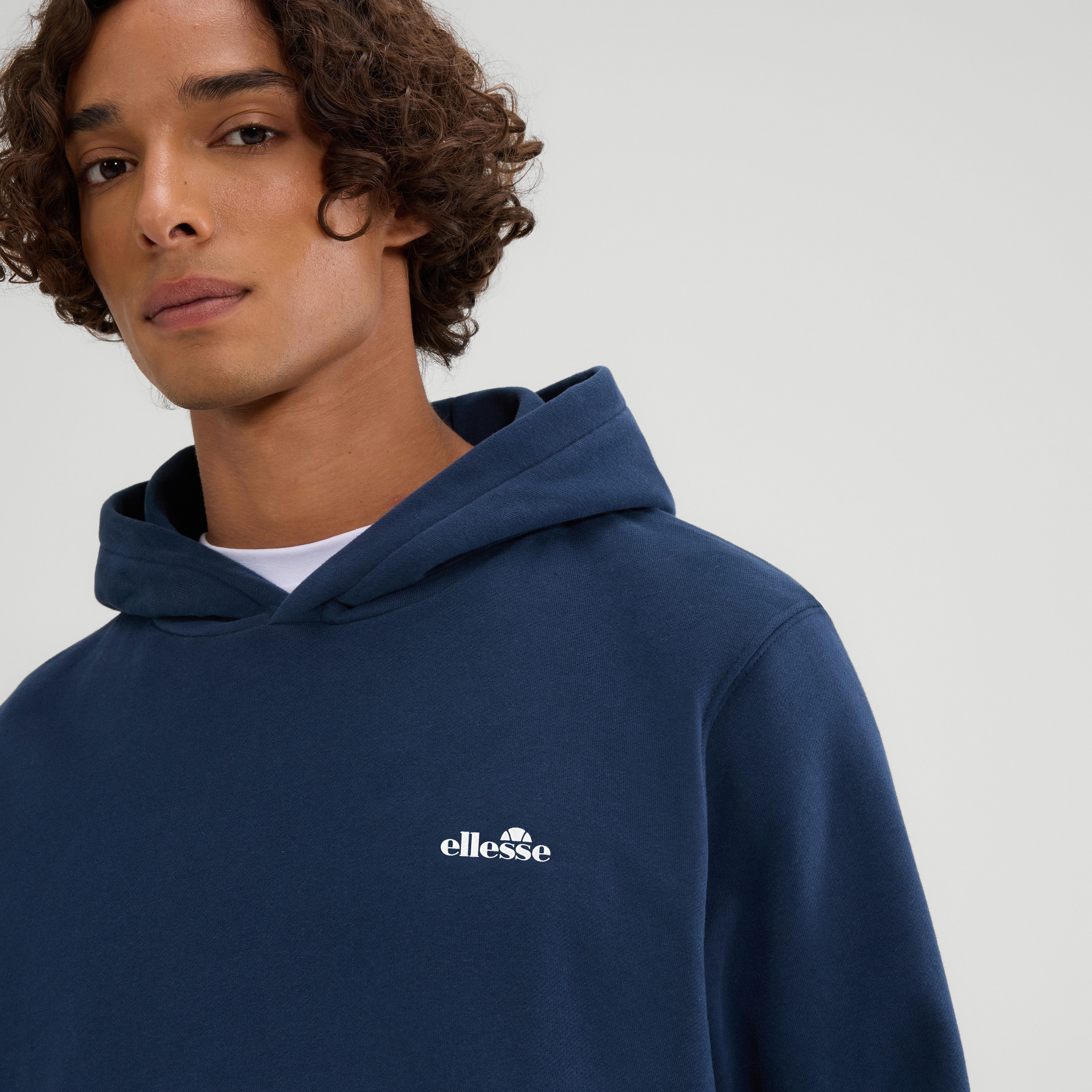 Ellesse Kapuzensweatshirt MADONE OH HOODY mit Rundhalsausschnitt, aus Baumwolle und Polyester, normale Länge