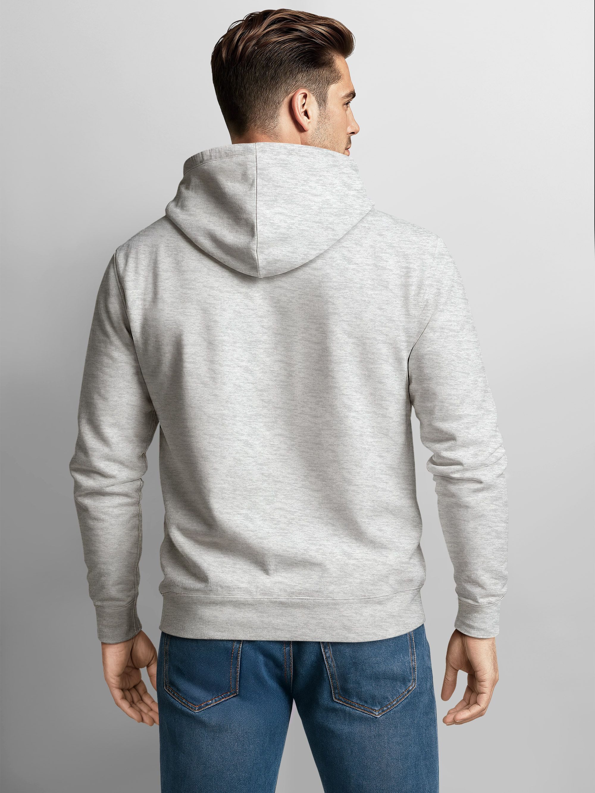 Neverless Hoodie Herren Hoodie Expedition Unknown Kapuzensweatshirt Berglinien Print