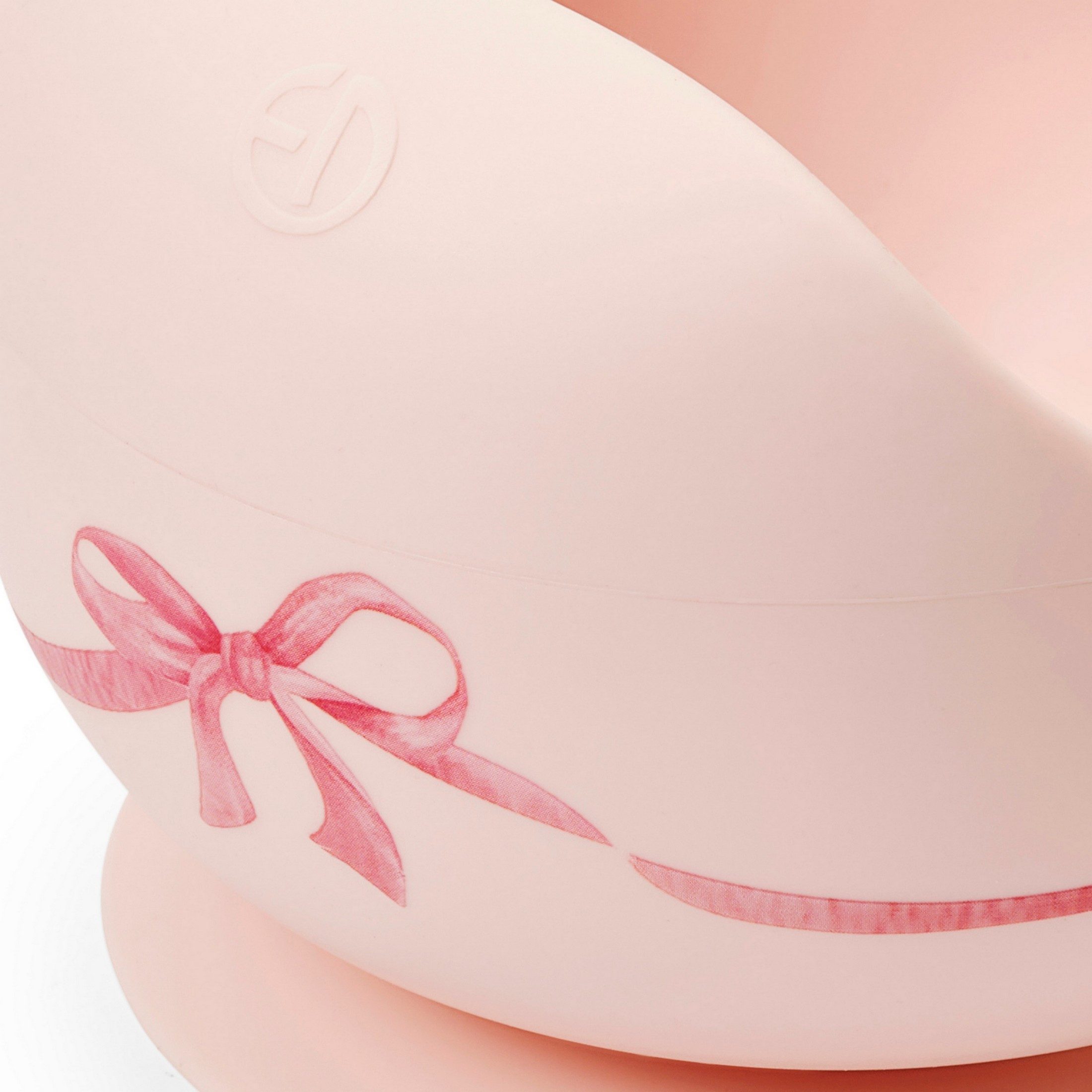 Elodie Kindergeschirr-Set Elodie Schüsselset Silikon, 2 Teile - Rosy Bow (2-tlg), 1 Personen, Silikon