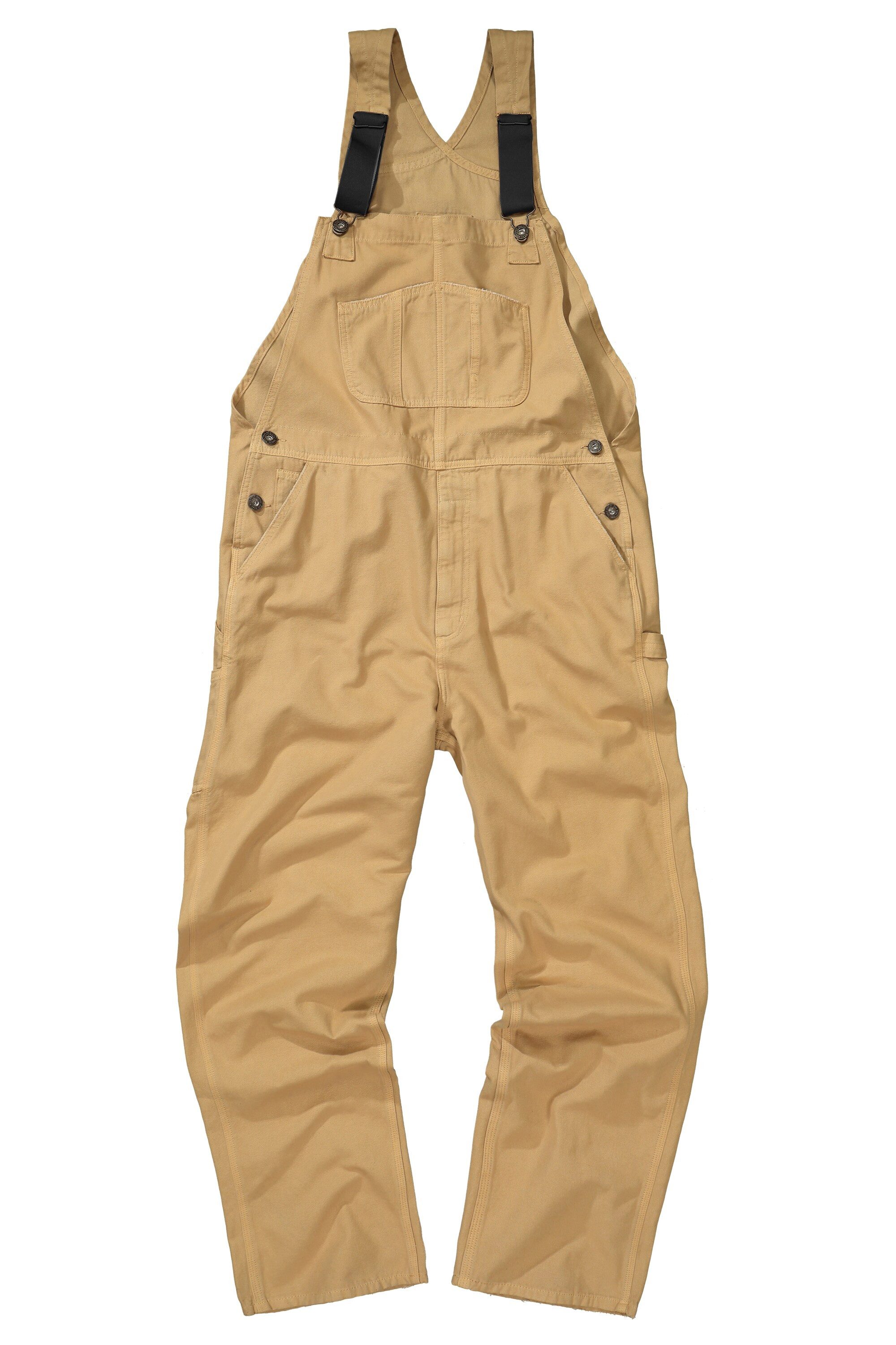 JP1880 5-Pocket-Jeans Latzhose Workwear elastische Träger viele Taschen