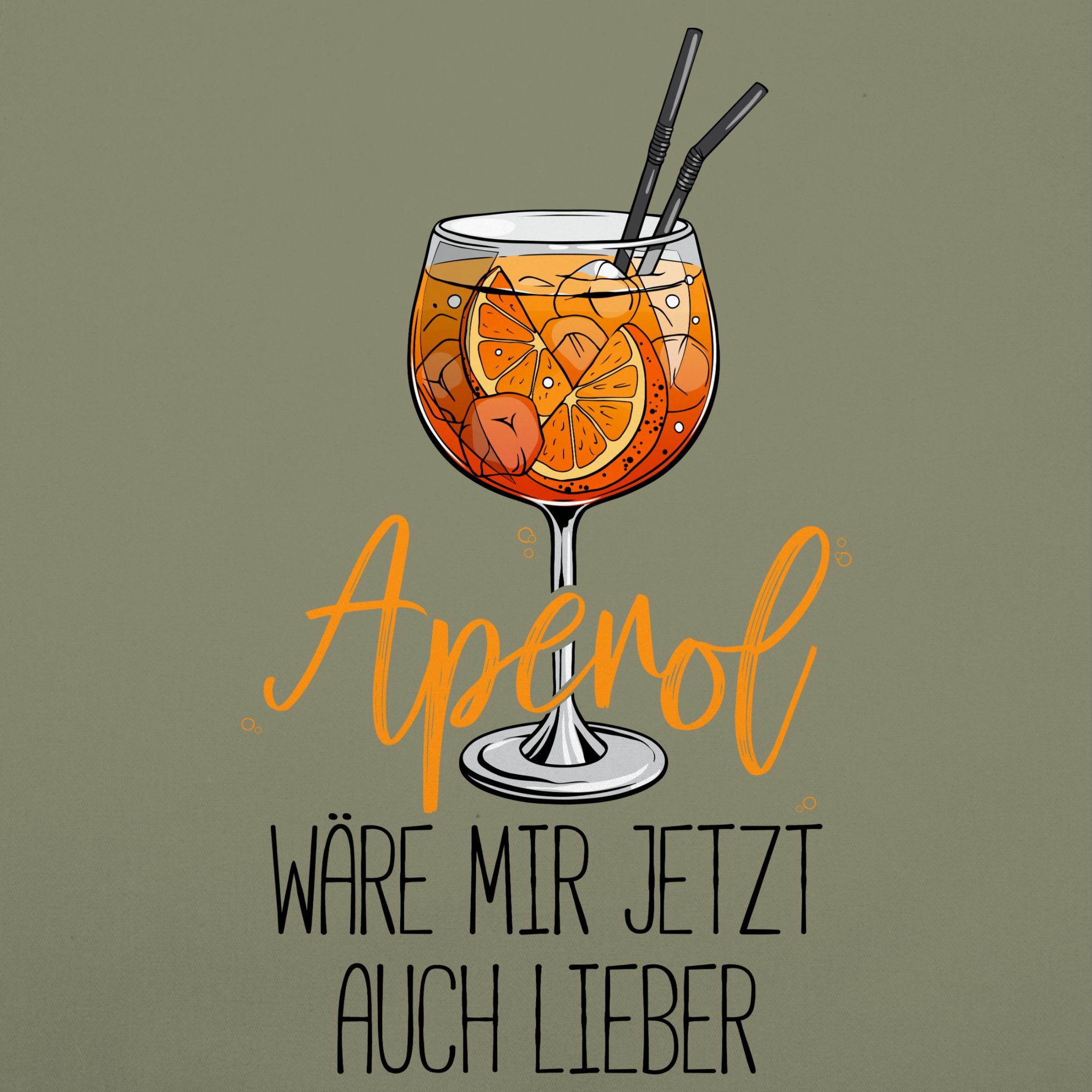 Shirtracer Kochschürze Aperol wäre mir jetzt günstig online kaufen