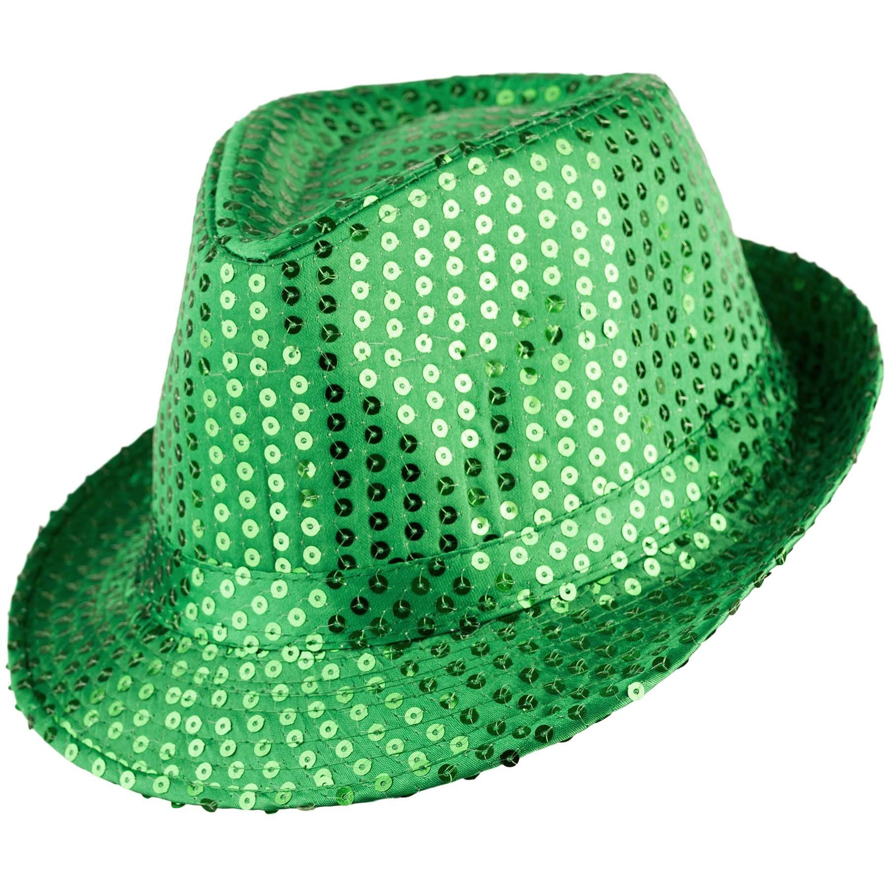 dressforfun Kostüm Partyhut mit Pailletten, Einfarbiger Hut in Einheitsgröß günstig online kaufen