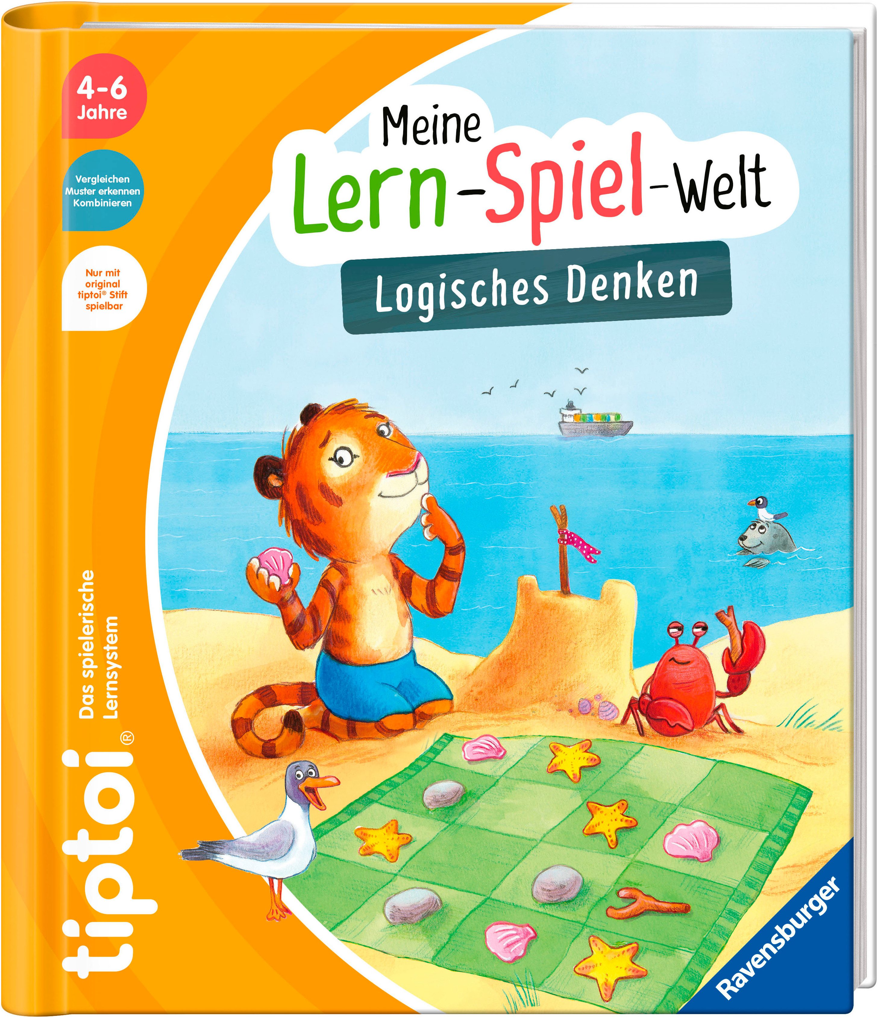 Ravensburger Buch tiptoi® Meine Lern-Spiel-Welt: Logisches Denken, Made in Europe