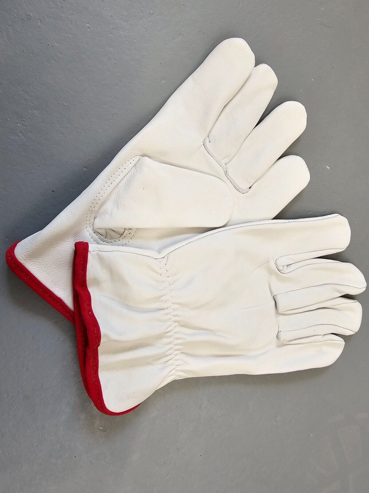 Provellus Arbeitshandschuhe Arbeitshandschuhe Ziegenleder Montagehandschuhe Flexibel L/XL