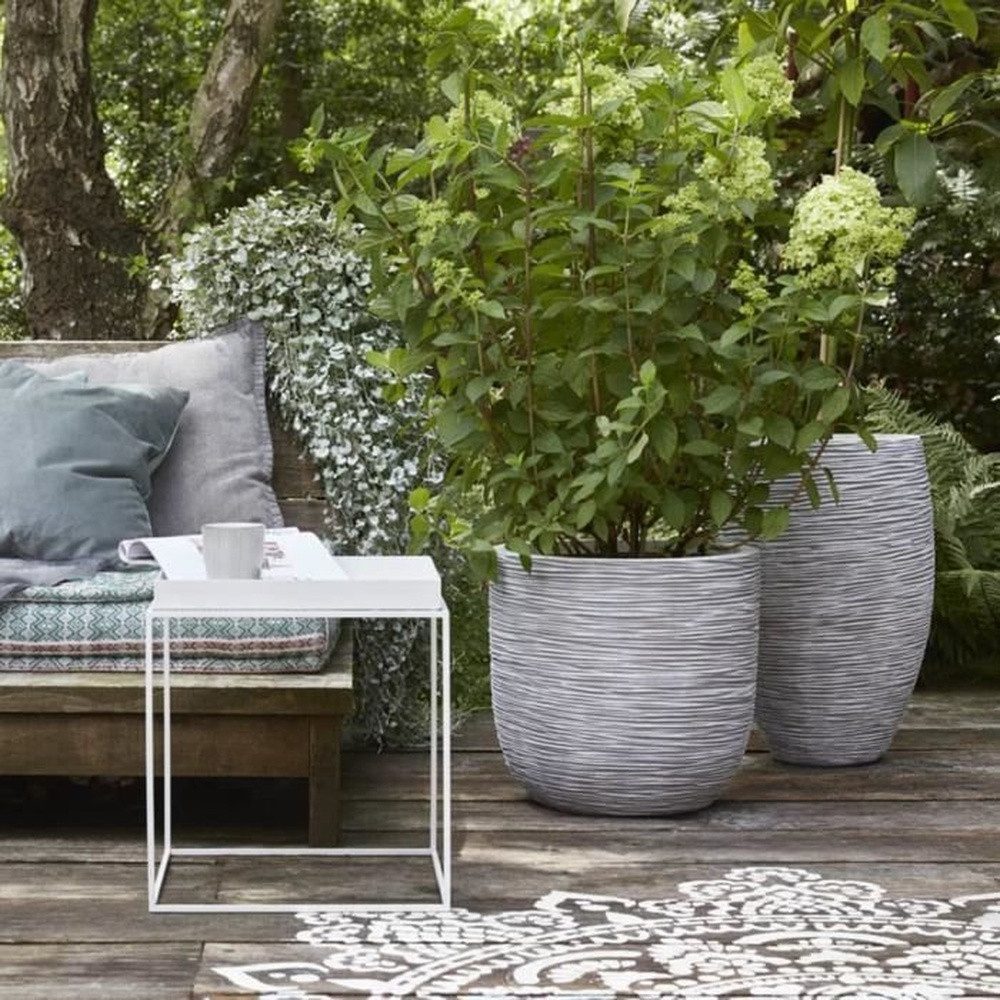 Capi Jardiniere Capi Jardiniere Nature Rib 54x52 cm elfenbein KOFI935 424241