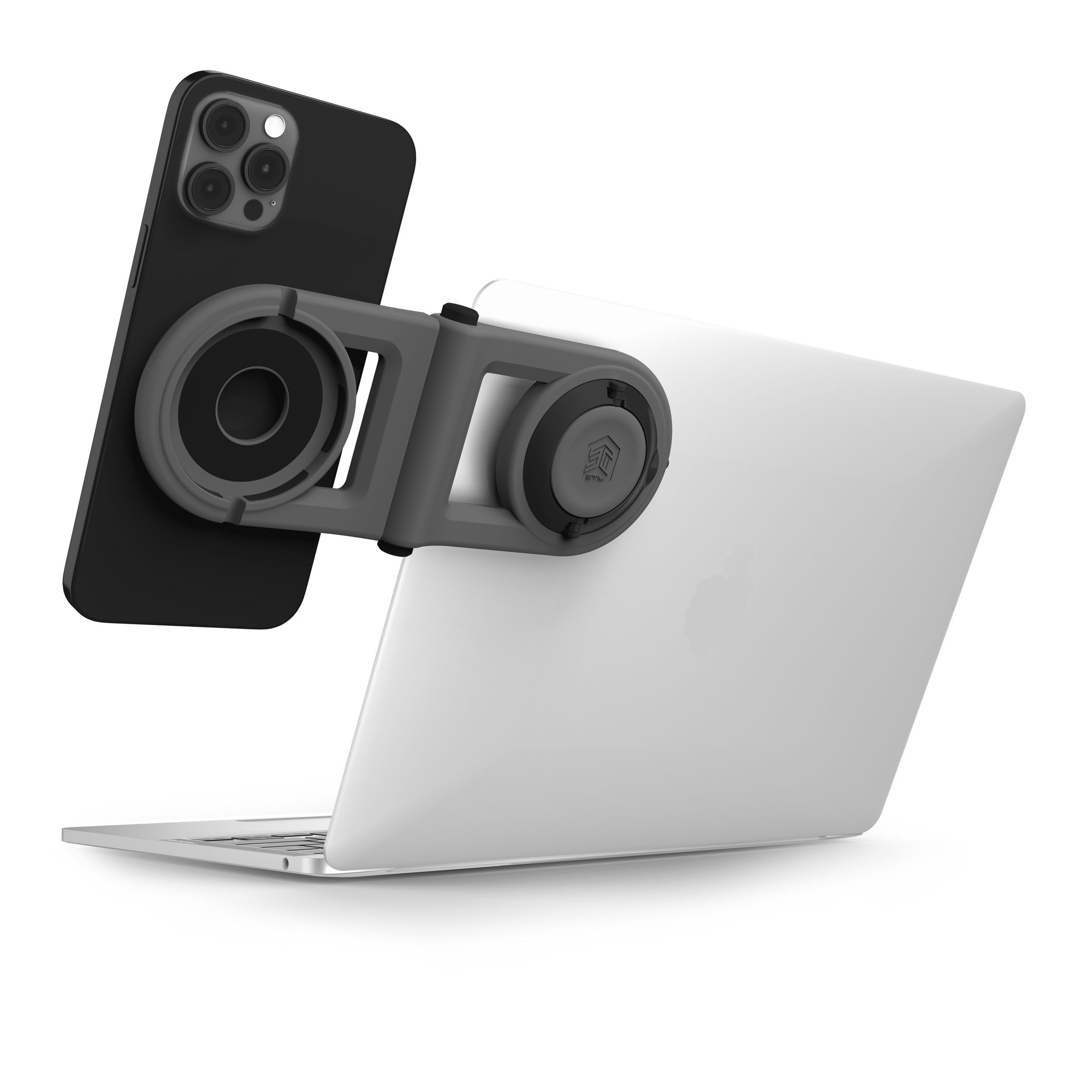 STM Smartphone-Halterung MagArm, (iPhone Halterung für Desktop, MagSafe kompatibel, 360° drehbar)