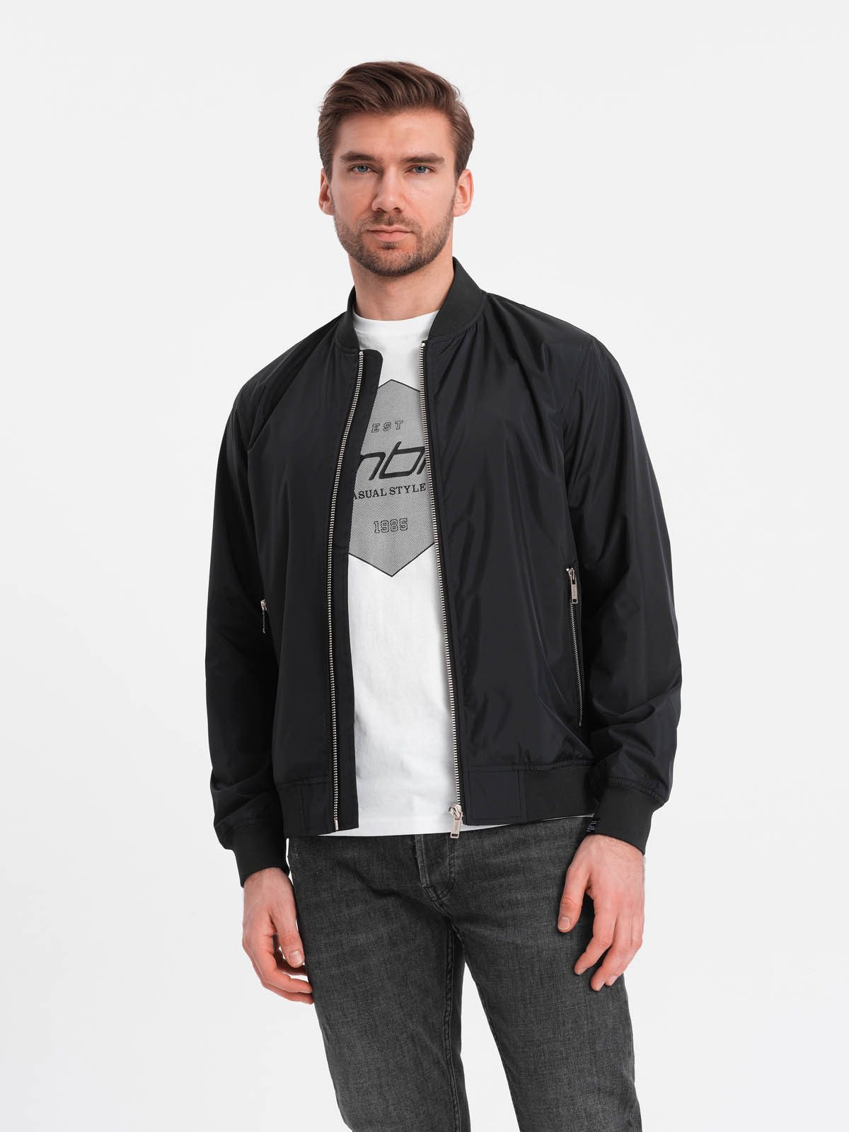 OMBRE Bomberjacke Herren-Bomberjacke günstig online kaufen